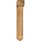Ekena Millwork Traditional Arts and Crafts Rough Sawn Bracket w/ Offset Brace, Western Red Cedar, 8"W x 36"D x 48"H BKT0806X36X48TRA03RWR - alternate 4